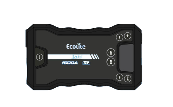 calidad  JS70 14.8V 2.5Ah Portable Lithium Jump Starter For Outdoor Adventures fábrica