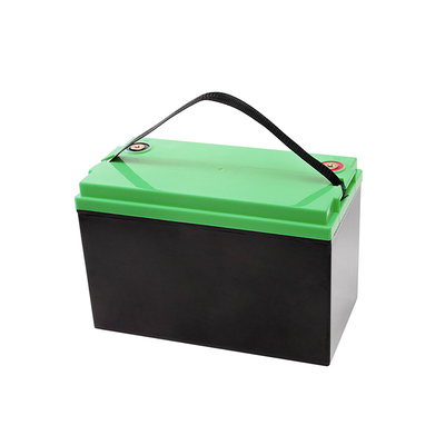 LiFePO4 12V 100Ah Pack de batería de litio portátil para casas de caravanas y barcos