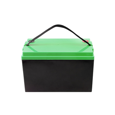 LiFePO4 12V 100Ah Pack de batería de litio portátil para casas de caravanas y barcos