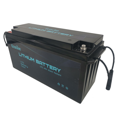 Batería LTO de titanato de litio de 48 V 20.8 Ah carga rápida ECOLTO-T4820
