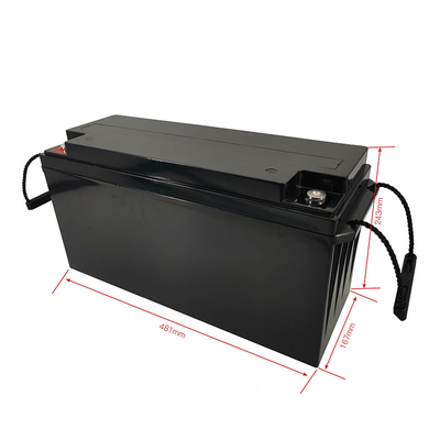 Batería de litio de alta densidad de carga rápida PO4 25.6V 100Ah 2560Wh