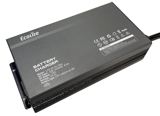 LFP 29.2V 25A RV Batería de litio IP20 Protección 283x142x64mm