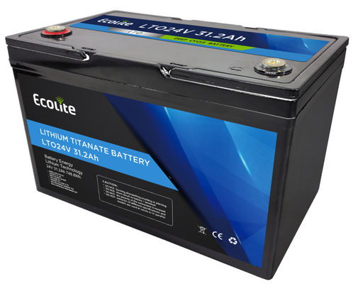 quality Ecolite LTO24-30 24V 31.2Ah Batería de titanato de litio 748.8Wh Energía factory