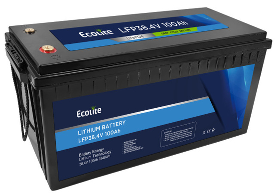 LFP LiFePO4 Batería de litio 38.4V 100Ah Baterías de litio fosfato de hierro Bluetooth