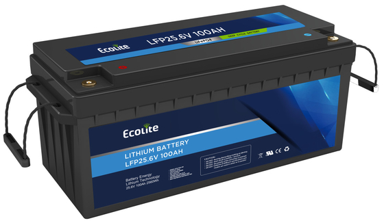 Sistema solar para el hogar LifePO4 Batería de litio con paquete de baterías LFP de BMS 25.6V 100Ah