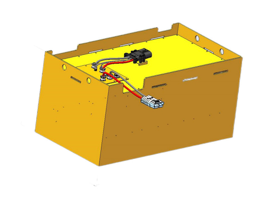 Elevadora eléctrica de litio batería de 48V 400Ah Tracción industrial Lifepo4 ácido de plomo con BMS