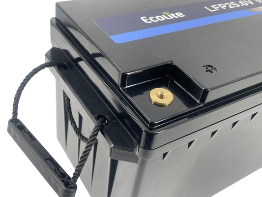 25.6V 100Ah LFP LiFePO4 Batería de litio con BMS para el sistema solar doméstico