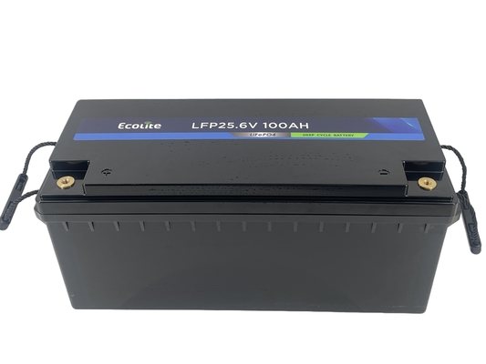 25.6V 100Ah LFP LifePO4 Batería de litio para sistema solar doméstico