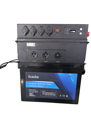 Energía portátil 12.8V RV Batería de litio 12.8V 300Ah 3840Wh Vida útil del ciclo profundo