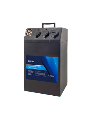 LiFePO4 Batería de litio portátil de almacenamiento de energía 12.8v 80A para energía de respaldo al aire libre