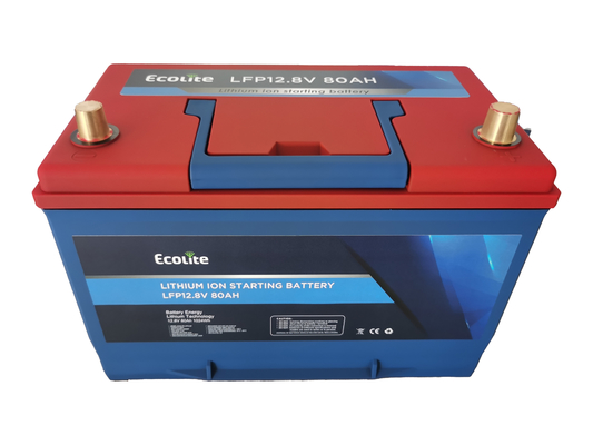 LiFePO4 Batería de litio 12.8V 80Ah Integrar BMS con carga rápida para el coche Inicio