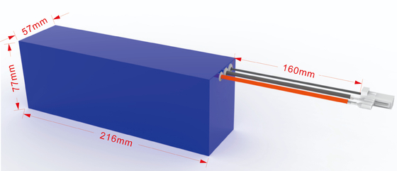 24V 3.9Ah Largo ciclo de vida>10000 Litio Titanato LTO Batería para rastreador solar