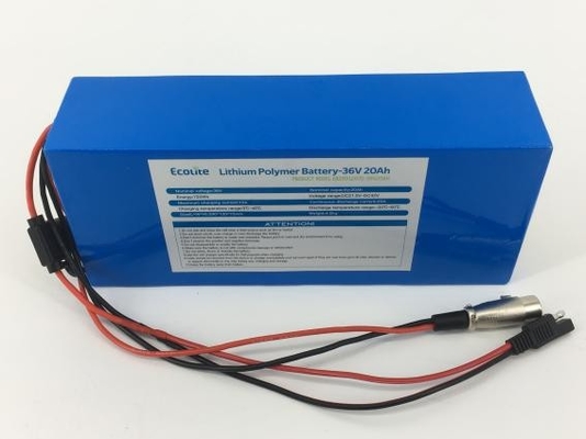 Batería Ecolite NCM Batería de alta densidad Batería de litio de 36V 20.8Ah con BMS
