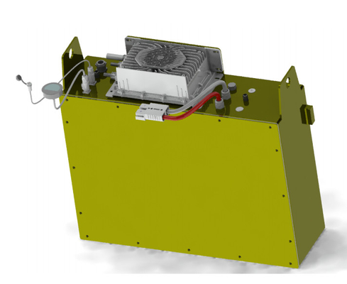 Batería de litio Anderson Plug para carretillas elevadoras de litio 25.6V 150Ah para vehículos elevadores con caja de metal BMS
