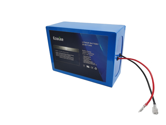 Sistema de seguimiento solar innovador de 25.6V 7.5Ah LifePO4 Batería de hierro de litio
