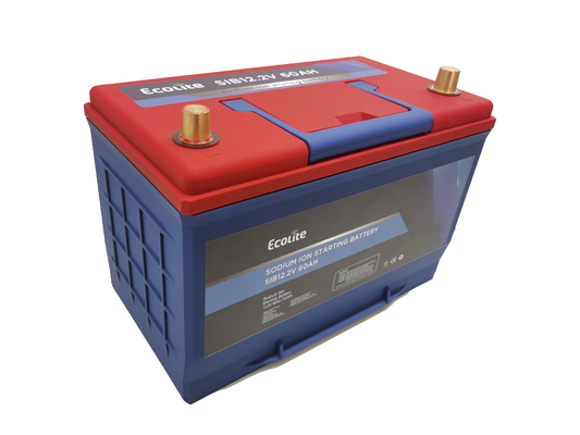 OEM / ODM Fabricado SIB 12.2V 60Ah Batería de arranque de iones de sodio para mirar a los automóviles