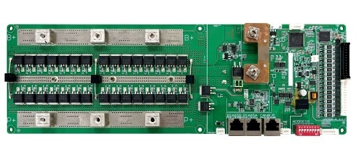 Sistema inteligente de gestión de baterías Lifepo4 YKN-BMS16S 100A / 200A para el sistema de almacenamiento de energía