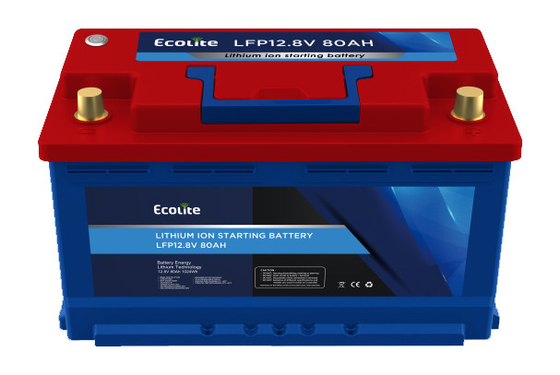 ECOLITE LiFePO4 Batería de Fósfato de Hierro de Litio con 1200 CCA Batería de arranque de automóviles