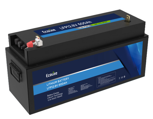 Batería de litio Batería LiFePO4 marina 12.8V 600Ah Para suministro de energía de reserva marina