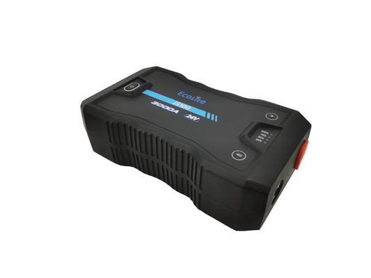 Banco de energía de refuerzo de batería portátil JS100 Equipado con bomba de aire e iluminación