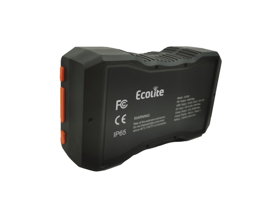Banco de energía de refuerzo de batería portátil JS100 Equipado con bomba de aire e iluminación