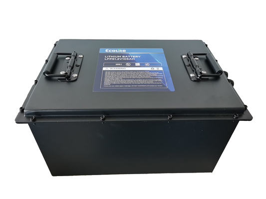 Carro de golf Batería Carro de coche recargable 48V Rack montado Lifepo4 Pack 105Ah 51.2 Batería de litio con cargador