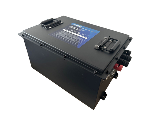 LFP48-105 Batería de fosfato de hierro de litio de alta densidad 51.2V 105Ah para carrito de golf