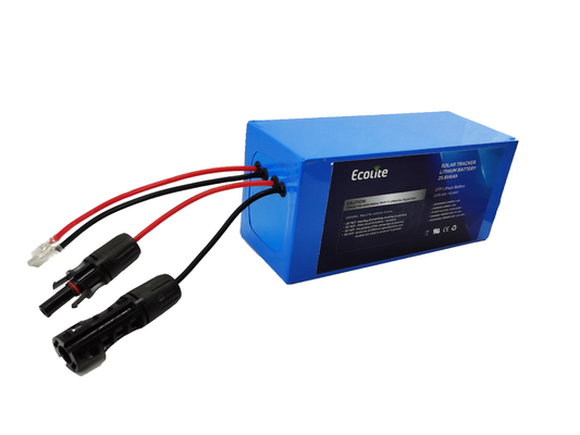 ECOLFP2404 24V 6Ah LiFePO4 Batería de seguimiento solar con rango de temperatura alto