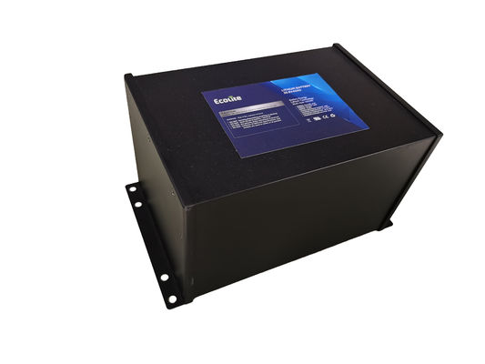 Paquete de batería LiFePo4 para farola solar E24-40 sin mantenimiento 25.6V 42Ah con BMS