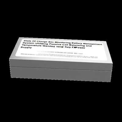 Sistema de gestión de la batería que utiliza el equilibrio de células pasivas y el monitoreo de temperatura para la alimentación eléctrica