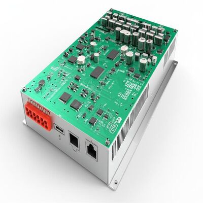 Lithium ion Batteries Compatible Battery Management System Featuring Short Circuit Protection and RS485 Communication Protocol for Power Systems