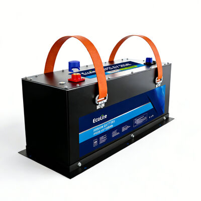 ECOLITE 25,6V 314Ah LiFePO4 Batería de alta capacidad de carga rápida para sistemas fuera de la red de vehículos recreativos